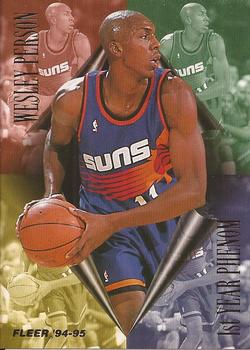 1994-95 Fleer - 1st Year Phenoms #6 Wesley Person Front