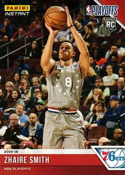 2018-19 Panini Instant NBA - Playoffs Team Sets #168 Zhaire Smith Front