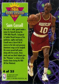  1994-95 Collector's Choice #87 Sam Cassell NBA Basketball  Trading Card : Collectibles & Fine Art