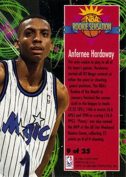 1994-95 Fleer - Rookie Sensations #9 Anfernee Hardaway Back