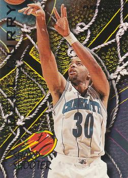 1994-95 Fleer - Sharpshooters #1 Dell Curry Front