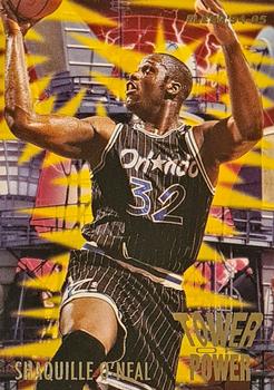 1994-95 Fleer - Tower of Power #8 Shaquille O'Neal Front