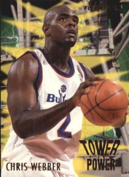 1994-95 Fleer - Tower of Power #10 Chris Webber Front