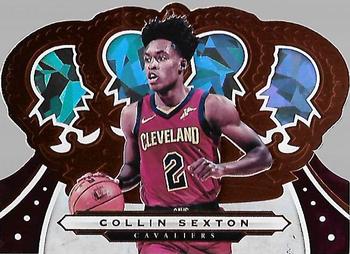 2019-20 Panini Crown Royale - Crystal #75 Collin Sexton Front
