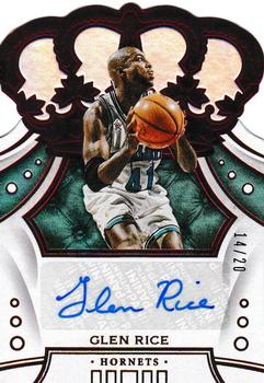 2019-20 Panini Crown Royale - Crown Autographs Red #CA-GRC Glen Rice Front