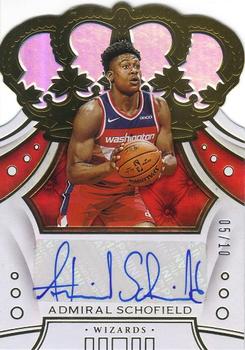 2019-20 Panini Crown Royale - Crown Autographs Rookies Gold #CR-ASH Admiral Schofield Front