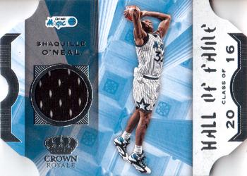 2019-20 Panini Crown Royale - Hall of Fame Memorabilia #HF-SO Shaquille O'Neal Front