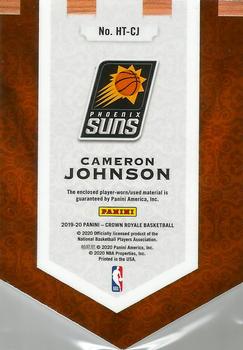 2019-20 Panini Crown Royale - Heirs to the Throne #HT-CJ Cameron Johnson Back