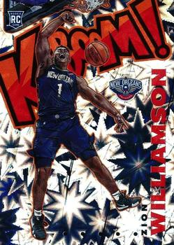 2019-20 Panini Crown Royale - Kaboom! #18 Zion Williamson Front