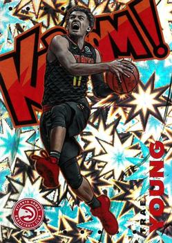 2019-20 Panini Crown Royale - Kaboom! #25 Trae Young Front