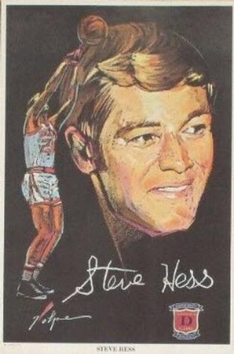 1970-71 Volpe Dayton Flyers #NNO Steve Hess Front