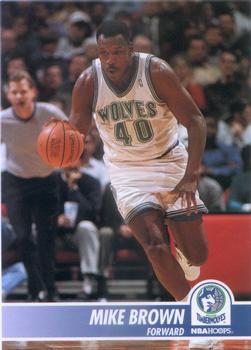 1994-95 Hoops #122 Mike Brown Front
