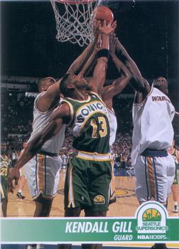 1994-95 Hoops #198 Kendall Gill Front