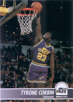 1994-95 Hoops #209 Tyrone Corbin Front