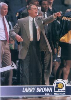 1994-95 Hoops #284 Larry Brown Front