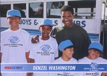 1994-95 Hoops #297 Denzel Washington Front