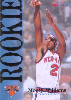 1994-95 Hoops #354 Monty Williams Front