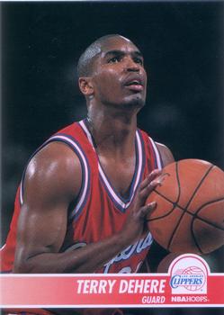 1994-95 Hoops #90 Terry Dehere Front