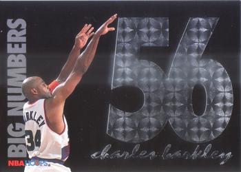 1994-95 Hoops - Big Numbers #BN12 Charles Barkley Front