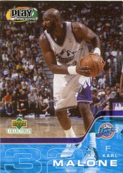 2001-02 Upper Deck Collectibles NBA PlayMakers Series 2 #PM-3 Karl Malone Front