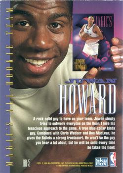 1994-95 Hoops - Magic's All-Rookies #AR-5 Juwan Howard Back