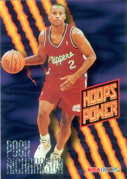 1994-95 Hoops - Hoops Power (Stat Power Ratings) #PR-23 Pooh Richardson Front