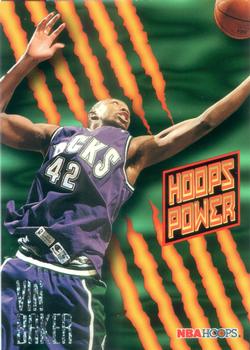 1994-95 Hoops - Hoops Power (Stat Power Ratings) #PR-29 Vin Baker Front