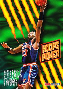1994-95 Hoops - Hoops Power (Stat Power Ratings) #PR-35 Patrick Ewing Front