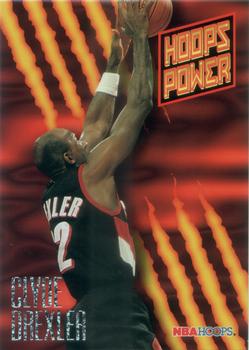 1994-95 Hoops - Hoops Power (Stat Power Ratings) #PR-43 Clyde Drexler Front
