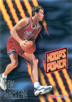 1994-95 Hoops - Hoops Power (Stat Power Ratings) #PR-54 Don MacLean Front