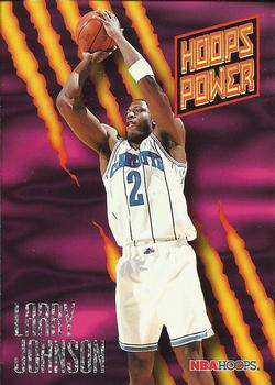 1994-95 Hoops - Hoops Power (Stat Power Ratings) #PR-5 Larry Johnson Front