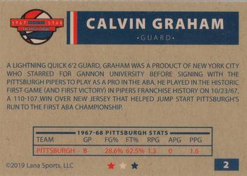 2020 Lana Sports ABA #2 Calvin Graham Back