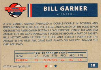 2020 Lana Sports ABA #10 Bill Garner Back