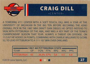 2020 Lana Sports ABA #27 Craig Dill Back