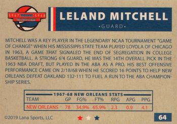 2020 Lana Sports ABA #64 Leland Mitchell Back