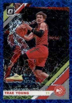 2019-20 Donruss Optic - Blue Velocity #2 Trae Young Front