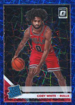 2019-20 Donruss Optic - Blue Velocity #180 Coby White Front