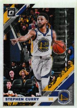 2019-20 Donruss Optic - Holo #8 Stephen Curry Front