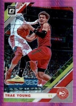 2019-20 Donruss Optic - Hyper Pink #2 Trae Young Front