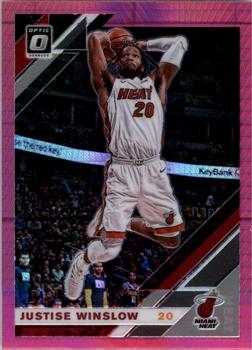 2019-20 Donruss Optic - Hyper Pink #21 Justise Winslow Front