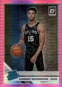 2019-20 Donruss Optic - Hyper Pink #175 Quinndary Weatherspoon Front