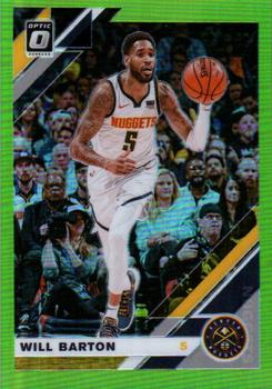 2019-20 Donruss Optic - Lime Green #76 Will Barton Front