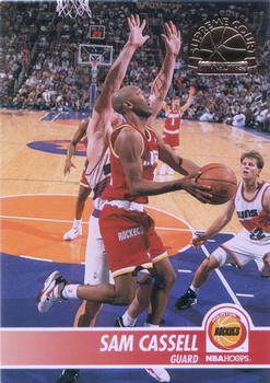 1994-95 Hoops - Supreme Court #SC18 Sam Cassell Front