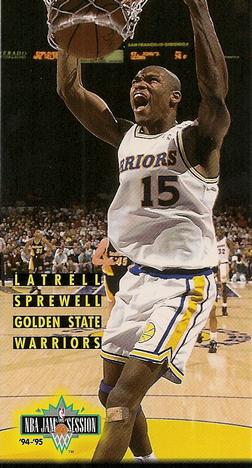 1994-95 Jam Session #66 Latrell Sprewell Front