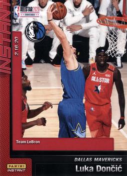 2019-20 Panini Instant NBA All-Stars #5 Luka Doncic Front