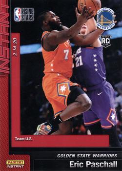 2019-20 Panini Instant NBA Rising Stars #8 Eric Paschall Front