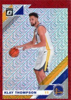 2019-20 Donruss Optic - Choice Red #18 Klay Thompson Front