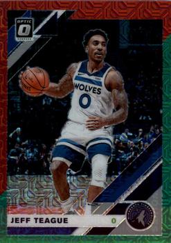 2019-20 Donruss Optic - Choice Red and Green #101 Jeff Teague Front