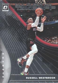 2019-20 Donruss Optic - All Clear for Takeoff #4 Russell Westbrook Front