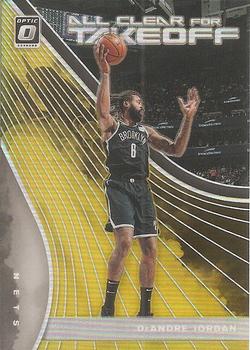 2019-20 Donruss Optic - All Clear for Takeoff Gold #13 DeAndre Jordan Front